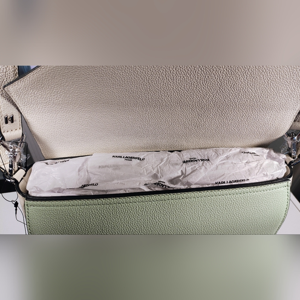 KARL LAGERFELD Tweed Crossbody - Picture 10 of 16